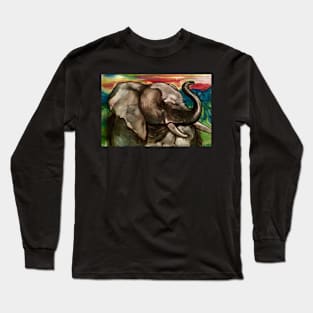 Lucky elephant Long Sleeve T-Shirt